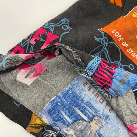 Vintage Harley Davidson Tori Richards Viscose Button Shirt Size XL Made in USA - Picture 12 of 14